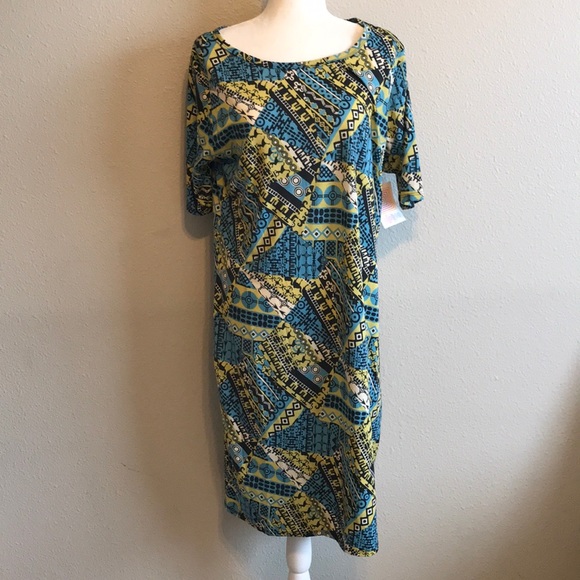 LuLaRoe Julia Dress NWT - Picture 1 of 3